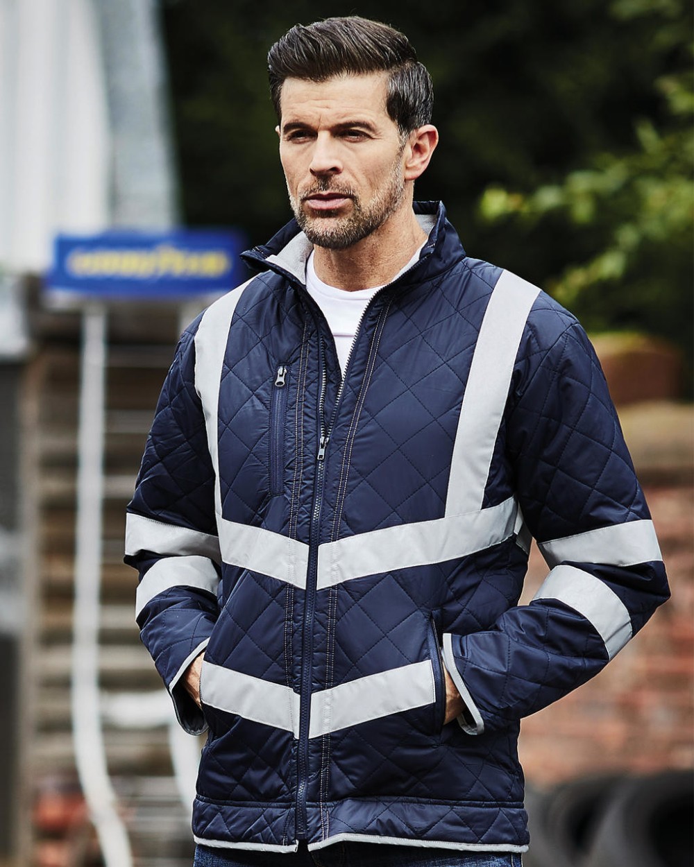 Jassen YOKO Kensington - Hi-Vis jacket voor bedrukking &amp; borduring