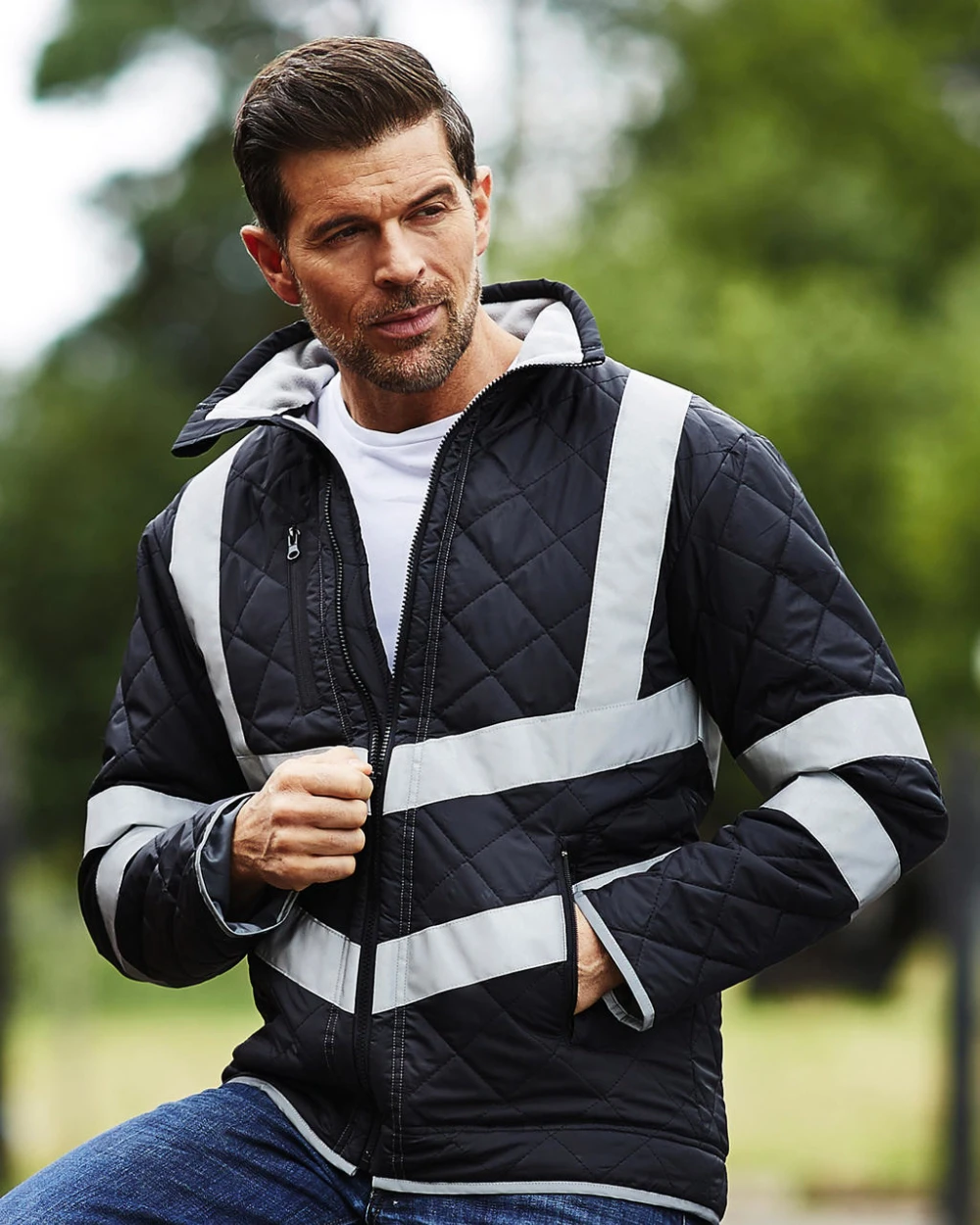 YOKO Kensington - Hi-Vis jacket Jacken personalisierbar