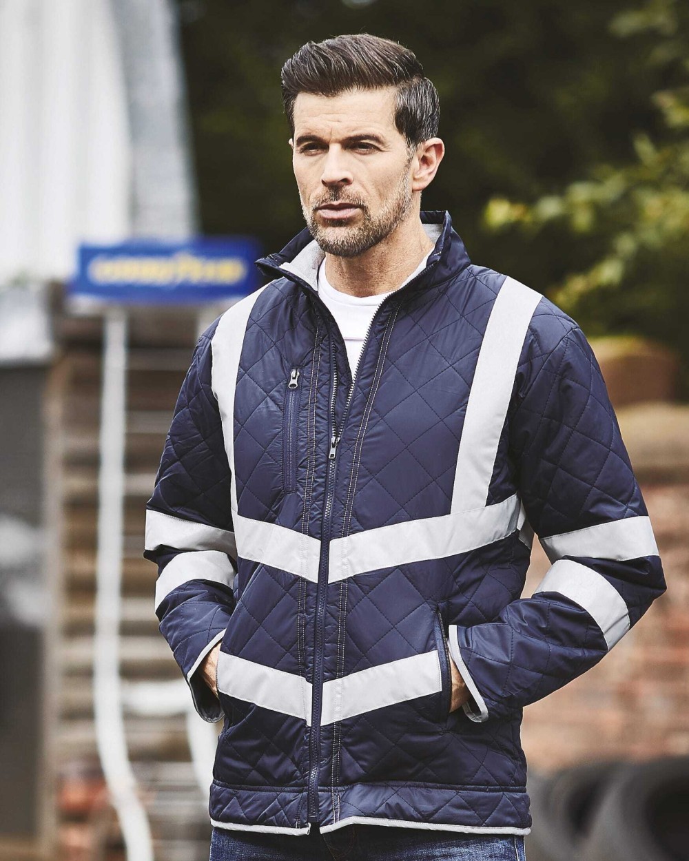 Jassen YOKO Kensington - Hi-Vis jacket voor bedrukking &amp; borduring