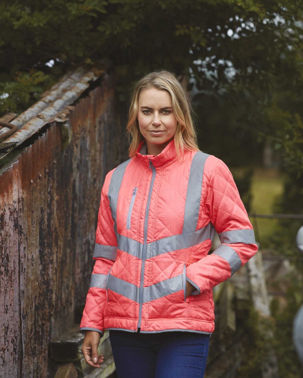 Jassen YOKO Kensington - Hi-Vis jacket voor bedrukking &amp; borduring
