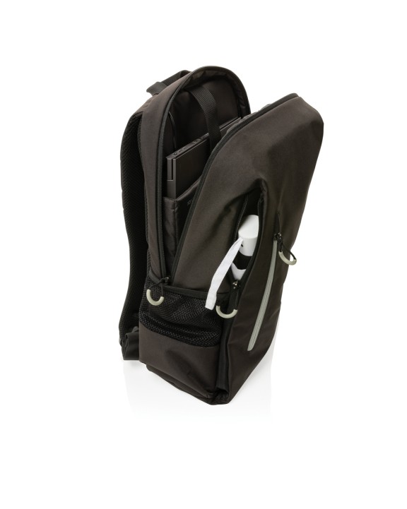 4DO Impact AWARE™ Lima 15.6" RFID Laptop-Rucksack Taschen personalisierbar