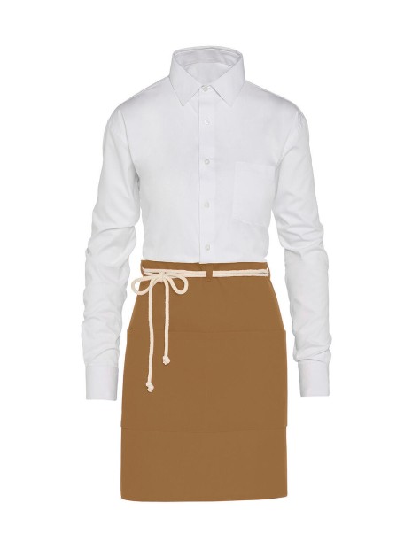 SG CLOTHING CORSICA - Cord Bistro Apron with Pocket /api/colors/8b7408cb-0a31-4cc8-a629-1c897f6164ff personnalisable