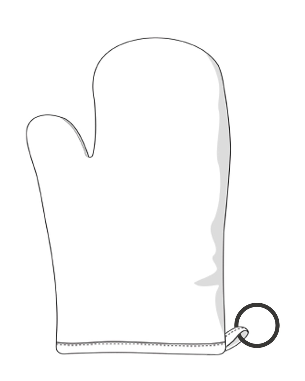 Accessoires personnalisable HALINK Keychain Mini Ovenmitt