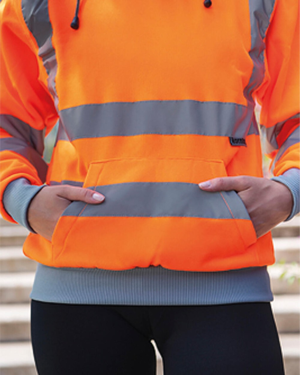 KORNTEX Hi-Vis Hoody "Cork" Sweatshirts personalisierbar