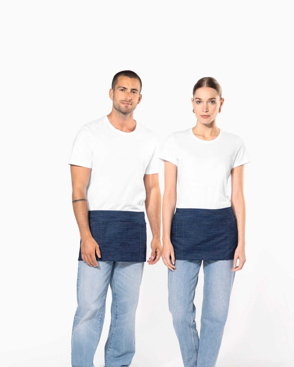 Tabliers personnalisable KARIBAN Tablier polycoton court