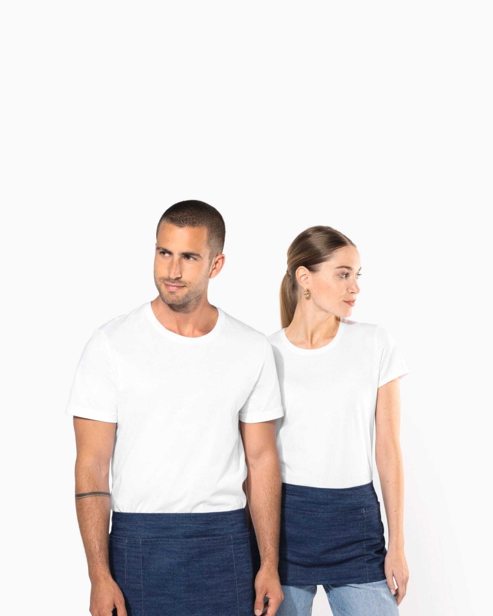 KARIBAN Kurze Schürze Schürzen personalisierbar