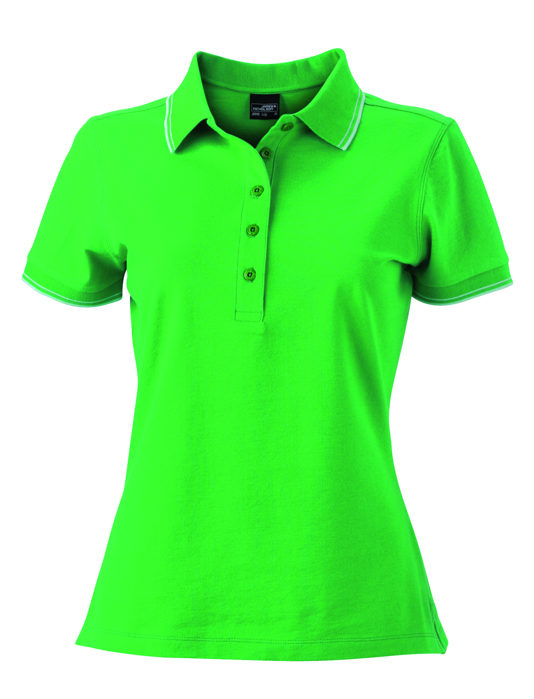 Polo's JAMES & NICHOLSON Ladies` Polo voor bedrukking &amp; borduring