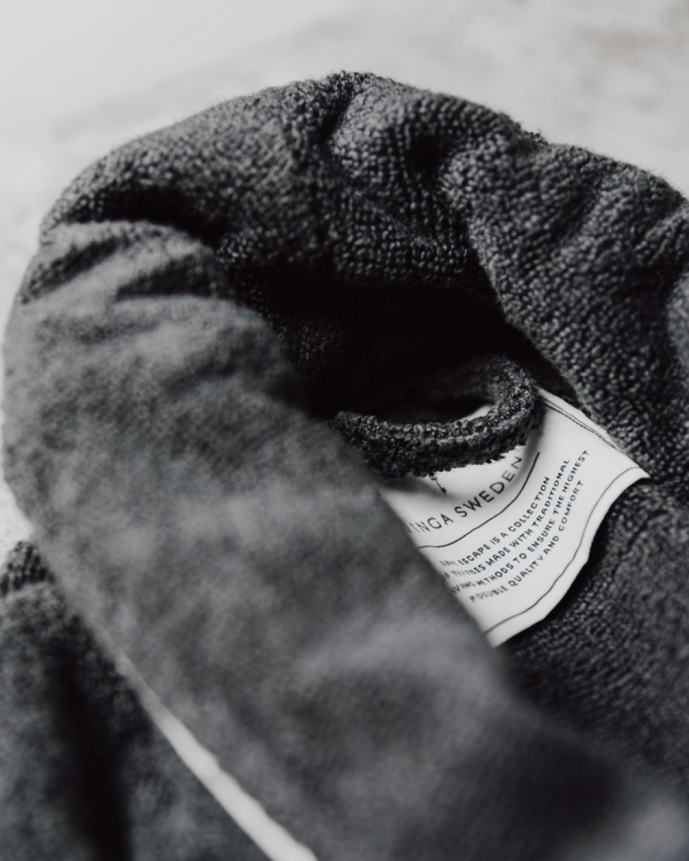 VINGA VINGA Harper Bademantel S/M Bad Artikeln personalisierbar