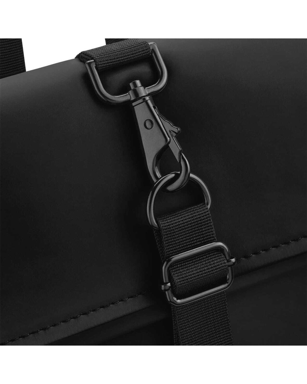 BAG BASE Rucksack mit Roll-Top-Klappe aus mattem Polyurethan Taschen personalisierbar