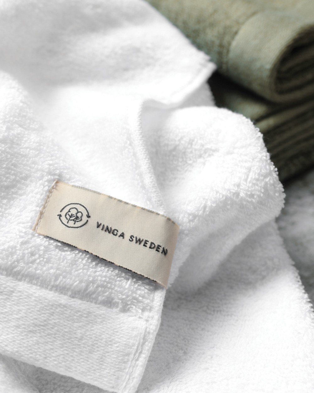 Produits éponges personnalisable VINGA VINGA Serviette Birch 40x70