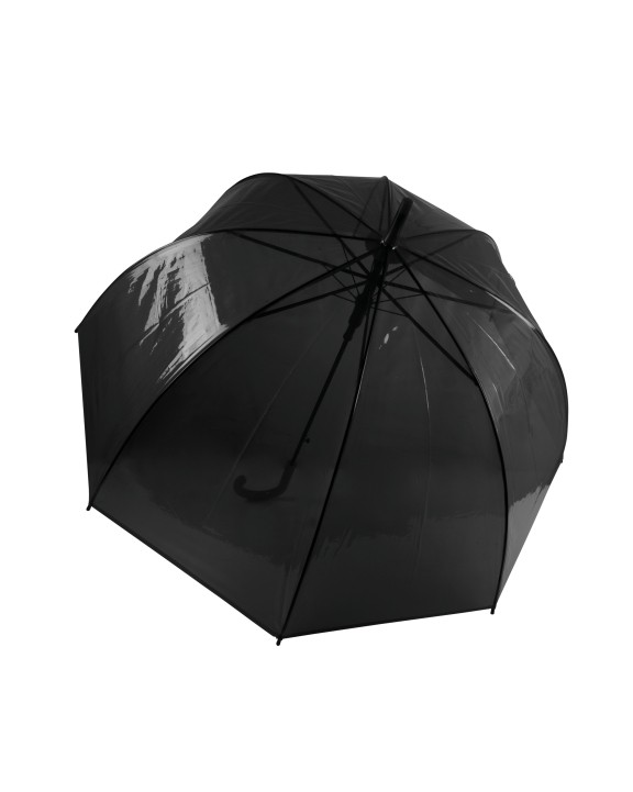 KIMOOD Transparenter Regenschirm Regenschirme personalisierbar