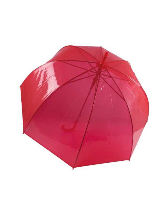 KIMOOD Transparenter Regenschirm Regenschirme personalisierbar
