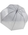 KIMOOD Transparenter Regenschirm Regenschirme personalisierbar