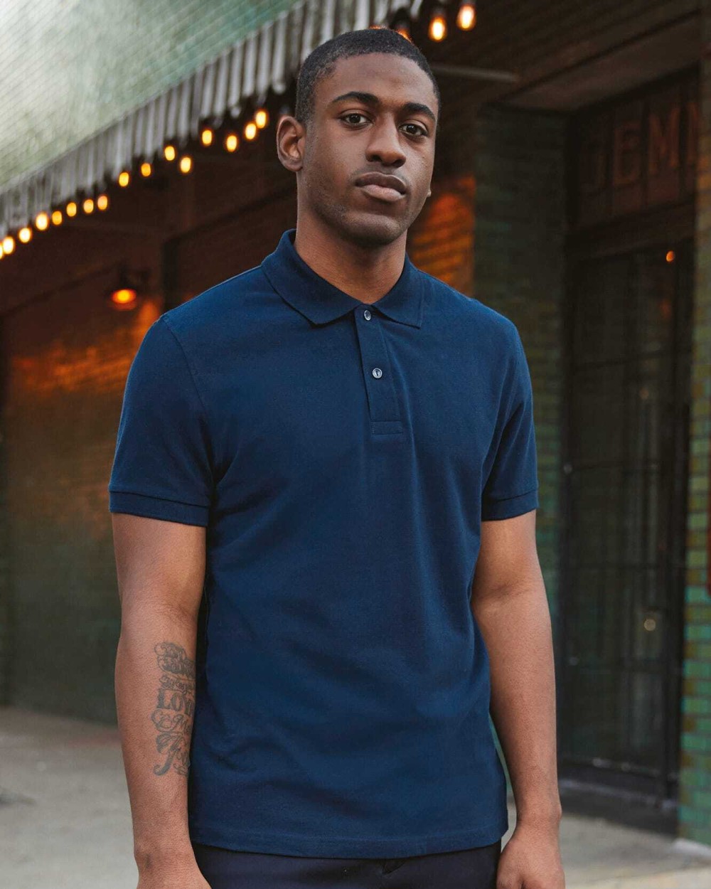 B&C MY POLO 180 Herren mit kurzen Ärmeln Poloshirts personalisierbar