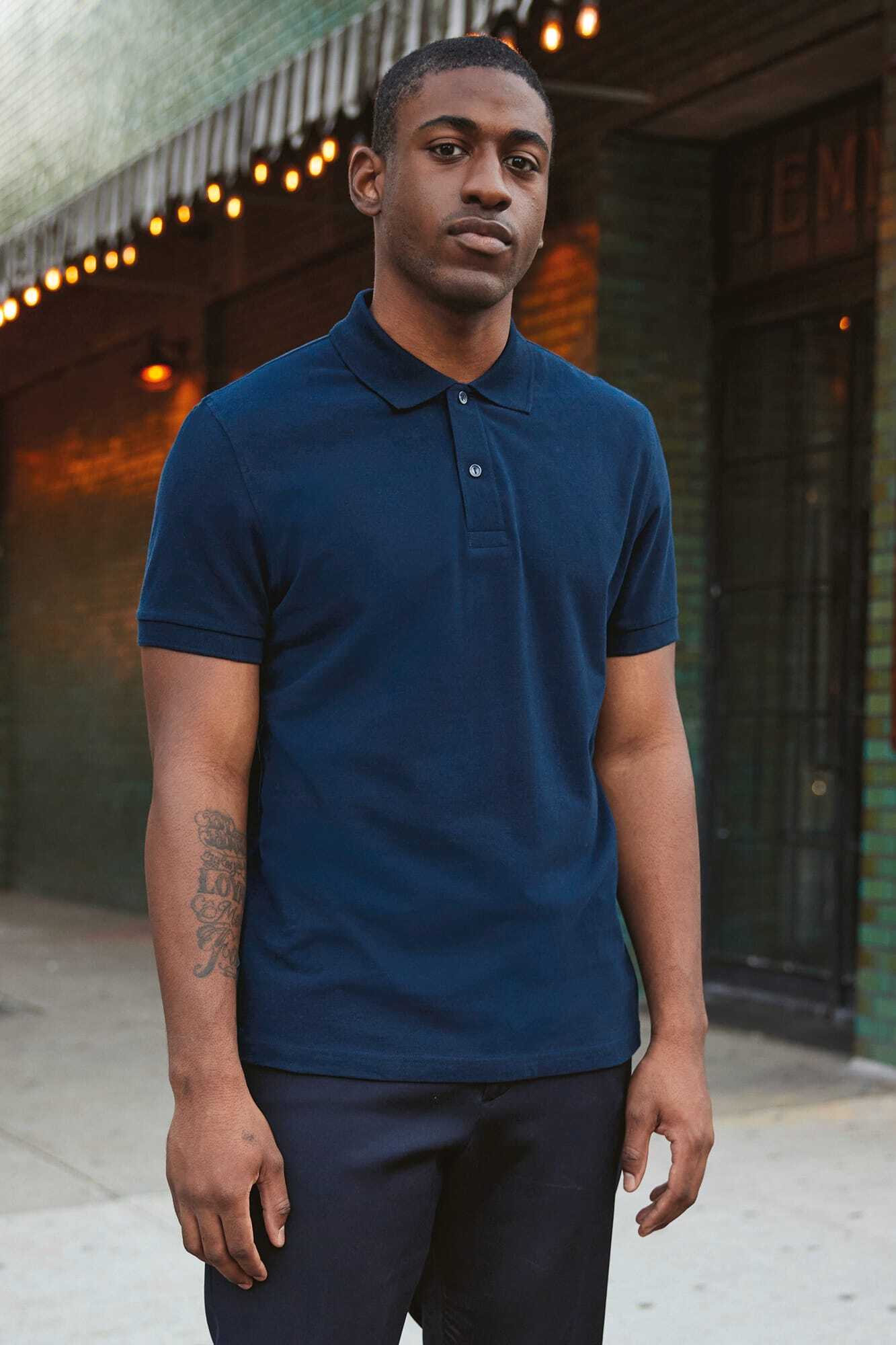 Polo's B&C MY POLO 180 Heren korte mouwen voor bedrukking &amp; borduring