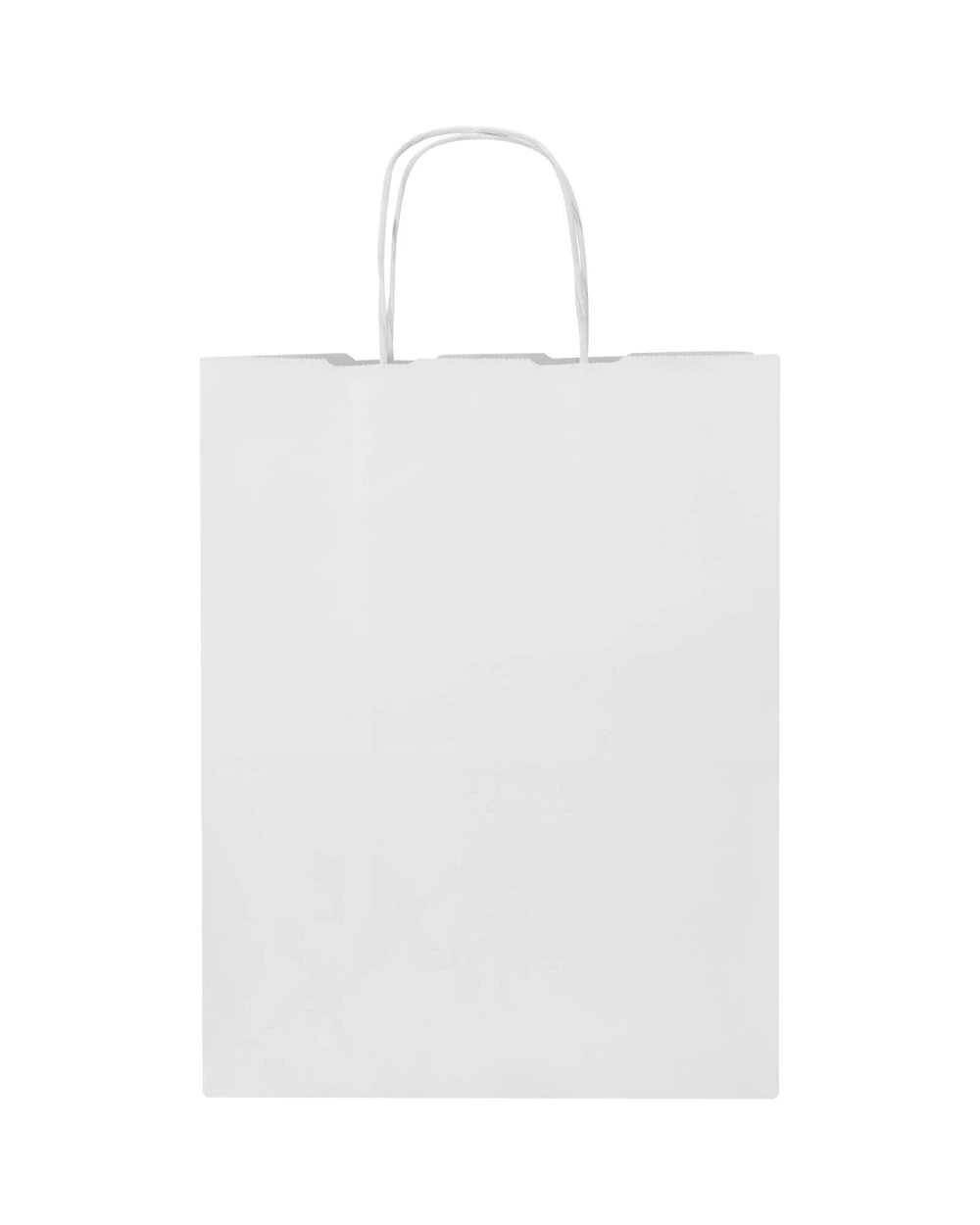 Sacs & Bagagerie personnalisable 4DO Sac en papier Kraft 80 à 90 g/m2 avec poignées torsadées 25 x 15 x 32 cm