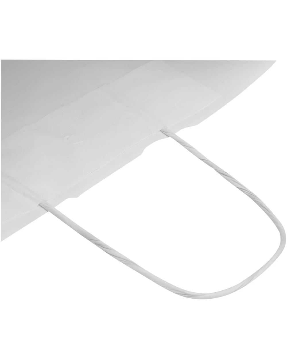 Tassen & Zakken 4DO Kraft papieren tas 80–90 g/m² met gedraaide handvatten – 25 x 15 x 32 cm voor bedrukking &amp; borduring