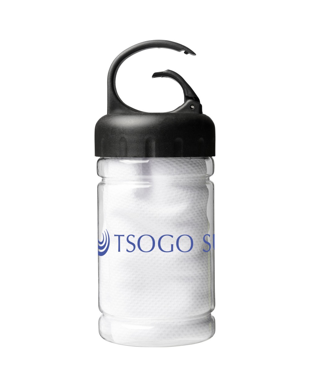 4DO Remy Kühlhandtuch in PET-Behälter Bad Artikeln personalisierbar