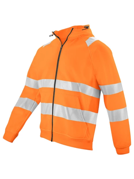 PROJOB 6132 SWEATSHIRT FULL ZIP CAPUCHE - EN ISO 20471 CLASSE 3 /api/colors/994f2ca3-7f16-475d-8db3-474f109852d9 personnalisable