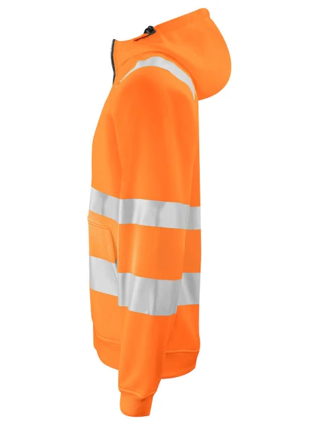 PROJOB 6132 SWEATSHIRT FULL ZIP CAPUCHE - EN ISO 20471 CLASSE 3 /api/colors/994f2ca3-7f16-475d-8db3-474f109852d9 personnalisable