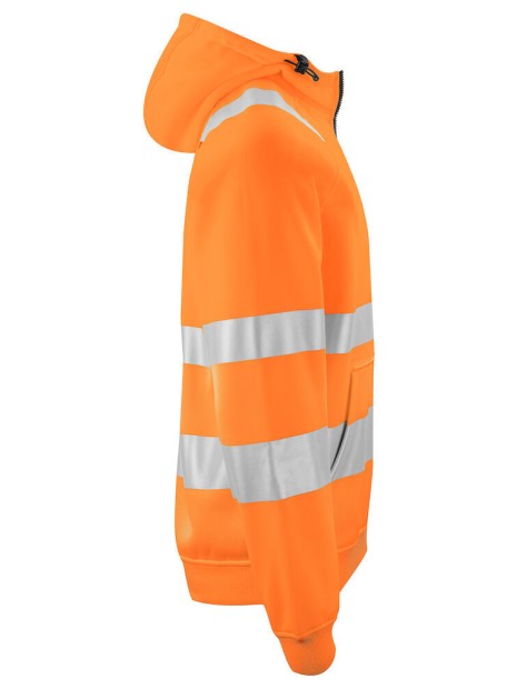PROJOB 6132 SWEATSHIRT FULL ZIP CAPUCHE - EN ISO 20471 CLASSE 3 /api/colors/994f2ca3-7f16-475d-8db3-474f109852d9 personnalisable