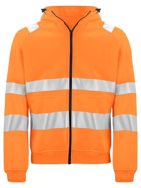 PROJOB 6132 SWEATSHIRT FULL ZIP CAPUCHE - EN ISO 20471 CLASSE 3 /api/colors/994f2ca3-7f16-475d-8db3-474f109852d9 personnalisable