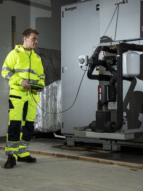 Sweat-shirts à personnaliser PROJOB 6132 SWEATSHIRT FULL ZIP CAPUCHE - EN ISO 20471 CLASSE 3 