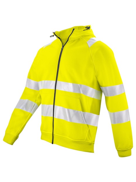 PROJOB 6132 SWEATSHIRT FULL ZIP CAPUCHE - EN ISO 20471 CLASSE 3 /api/colors/f8fdaa66-6ddc-4b38-97a7-dc26c00d2622 personnalisable