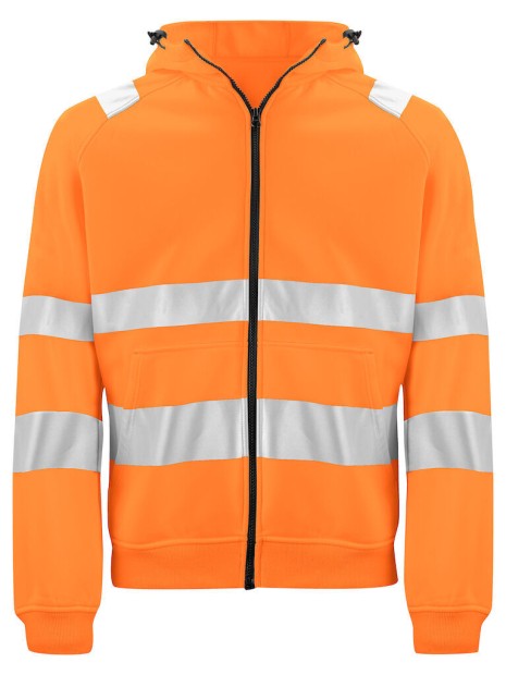 PROJOB 6132 SWEATSHIRT FULL ZIP CAPUCHE - EN ISO 20471 CLASSE 3 /api/colors/994f2ca3-7f16-475d-8db3-474f109852d9 personnalisable