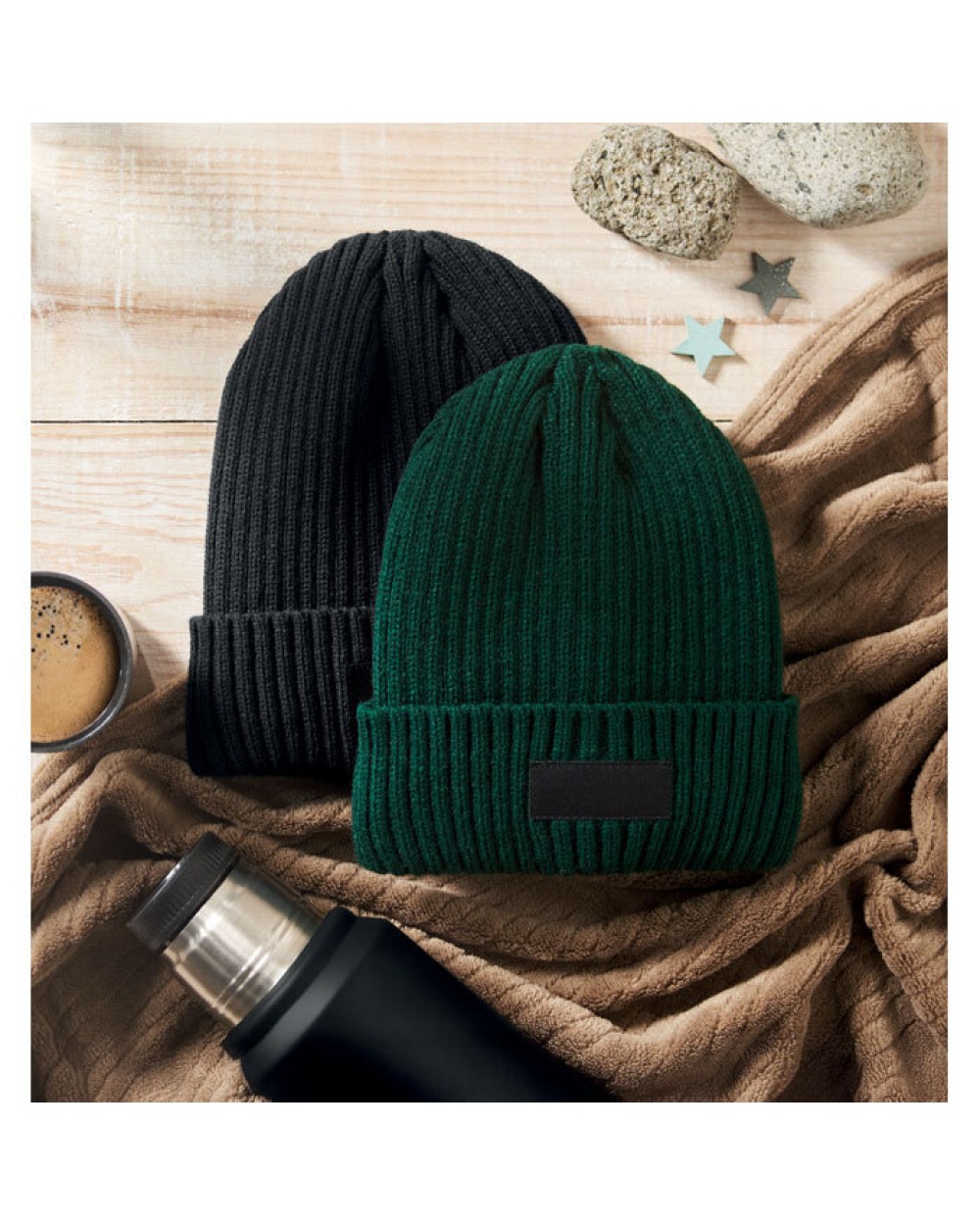 4DO 3M-Beanie mit Bündchen Mützen personalisierbar