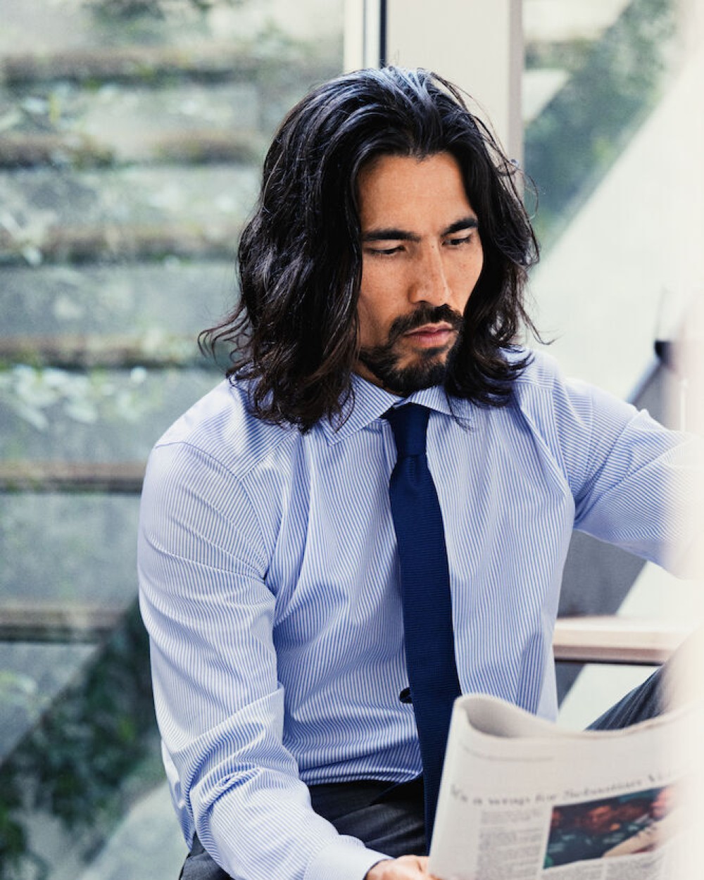 Hemden J. HARVEST & FROST YB50 Twill Hemd Slim Fit Heren voor bedrukking &amp; borduring