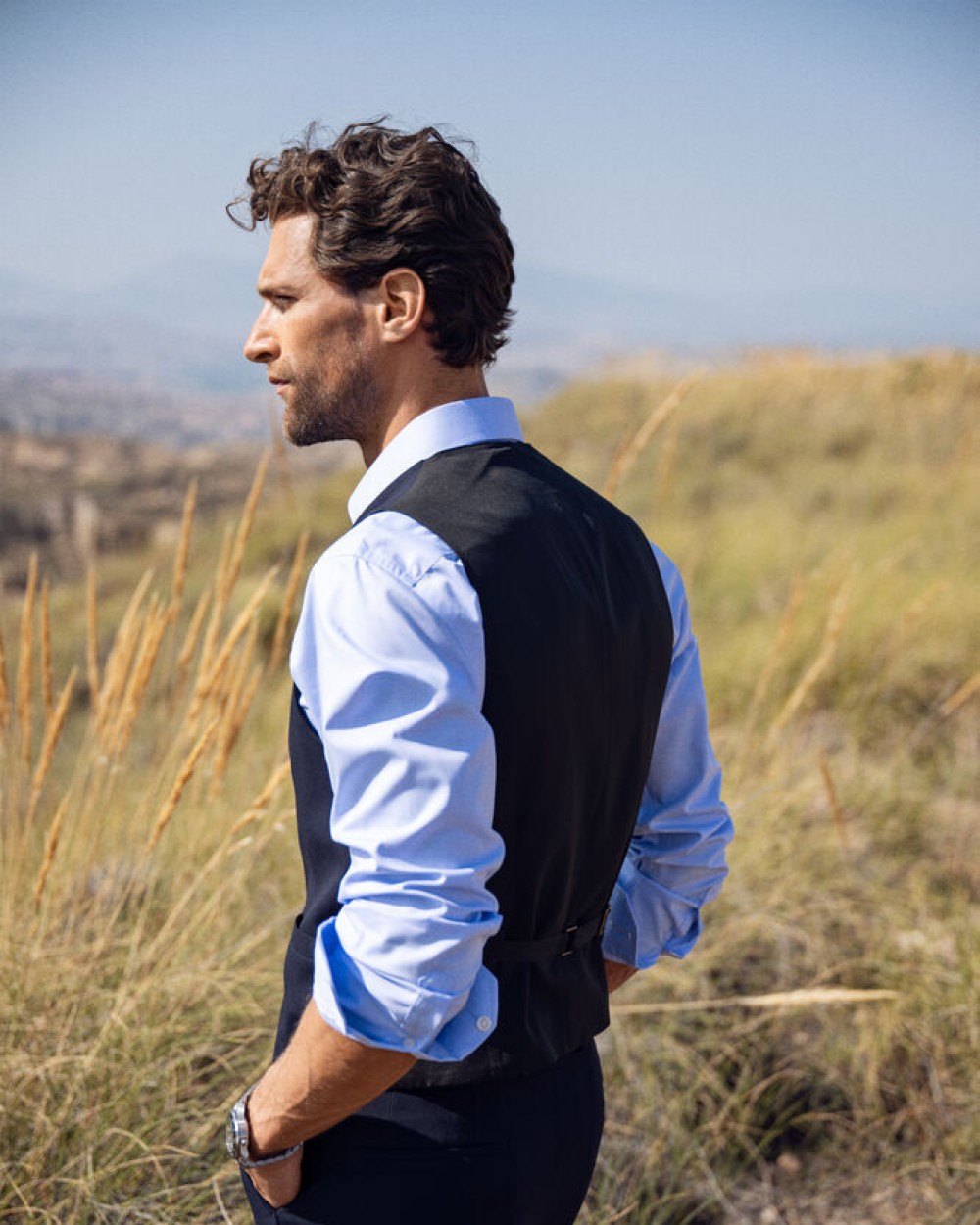 Hemden J. HARVEST & FROST YB50 Twill Hemd Slim Fit Heren voor bedrukking &amp; borduring