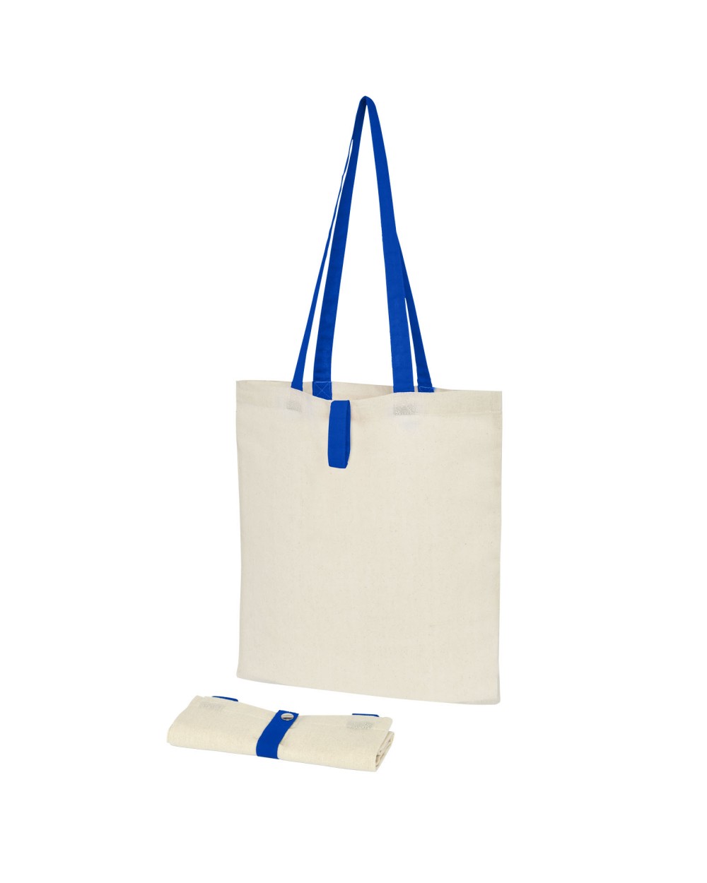 4DO Nevada 100 g/m² faltbare Tragetasche aus Baumwolle 7L Tote Bags personalisierbar