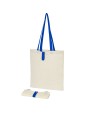 Tote bags 4DO Nevada 100 g/m² katoenen opvouwbare draagtas 7L voor bedrukking &amp; borduring