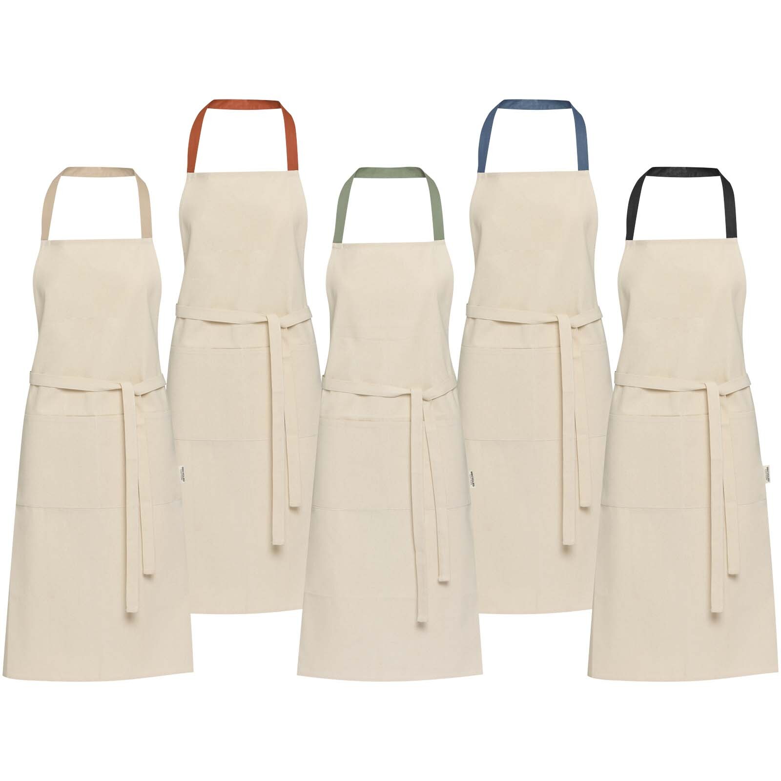 Tabliers personnalisable 4DO Tablier Nia en coton recyclé 200 g/m²