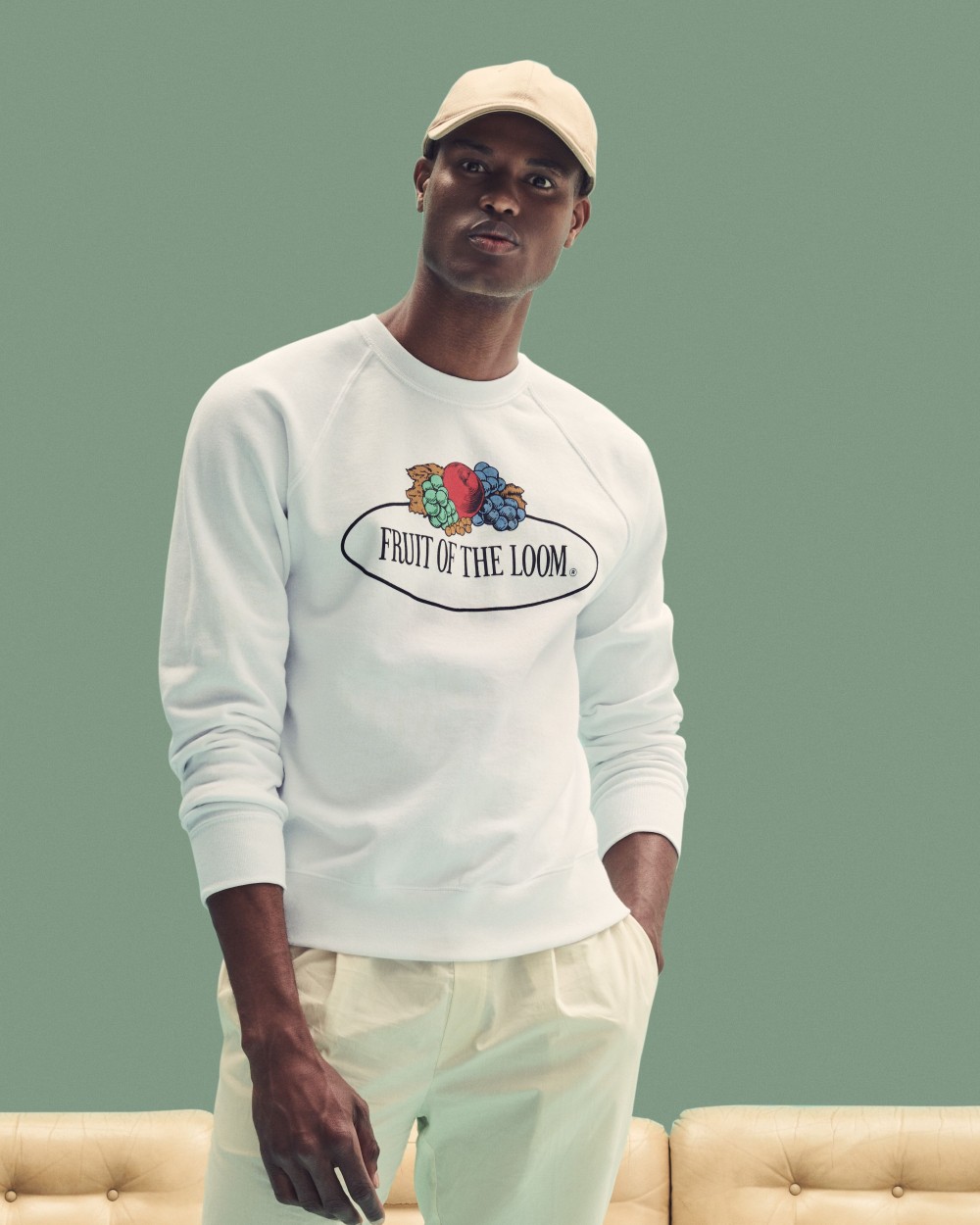 Sweaters & hoodies FOL VINTAGE SWEAT RAGLAN voor bedrukking &amp; borduring