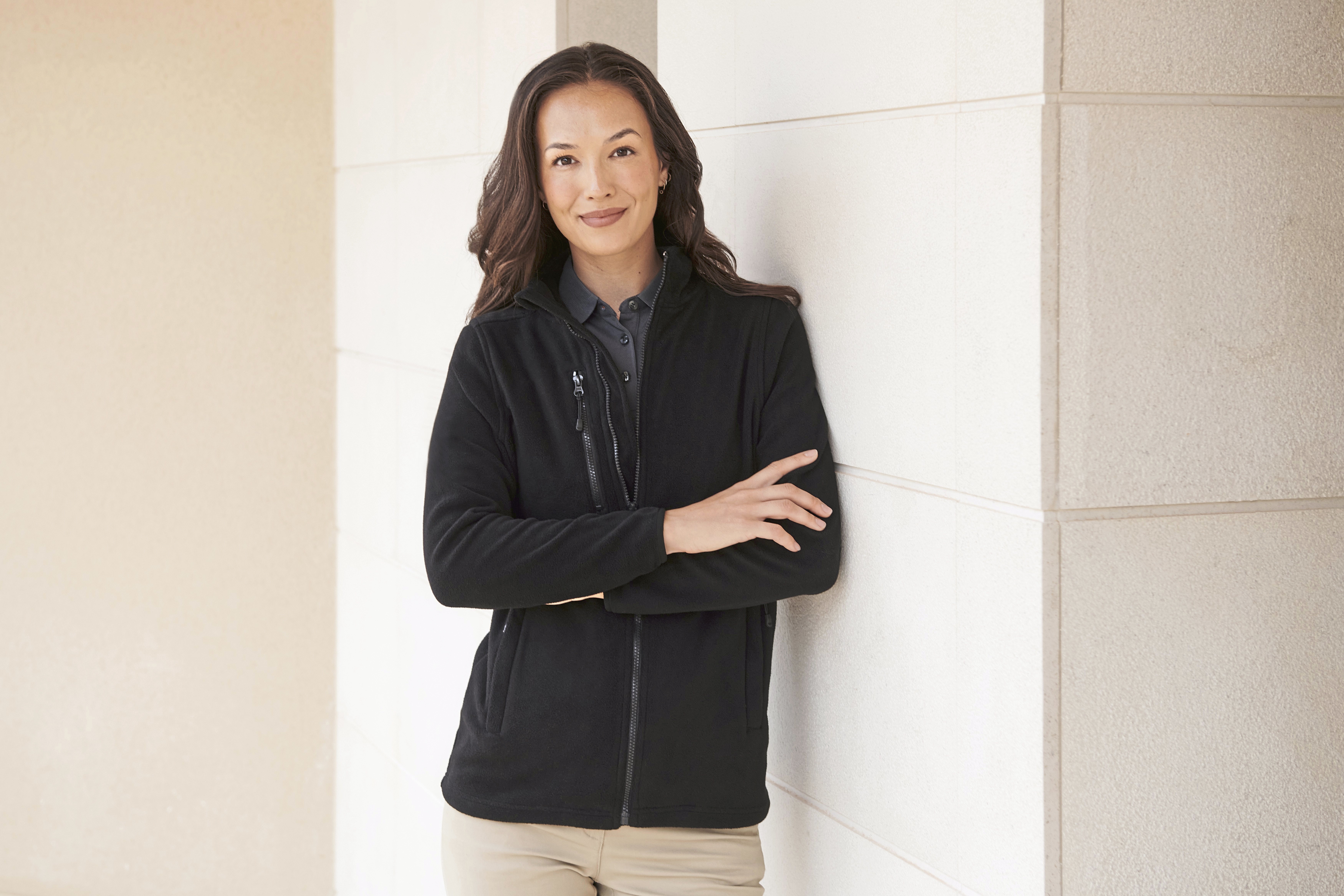 HENBURY Recycled Polyester Microfleece Jacket Polar Fleeces personalisierbar