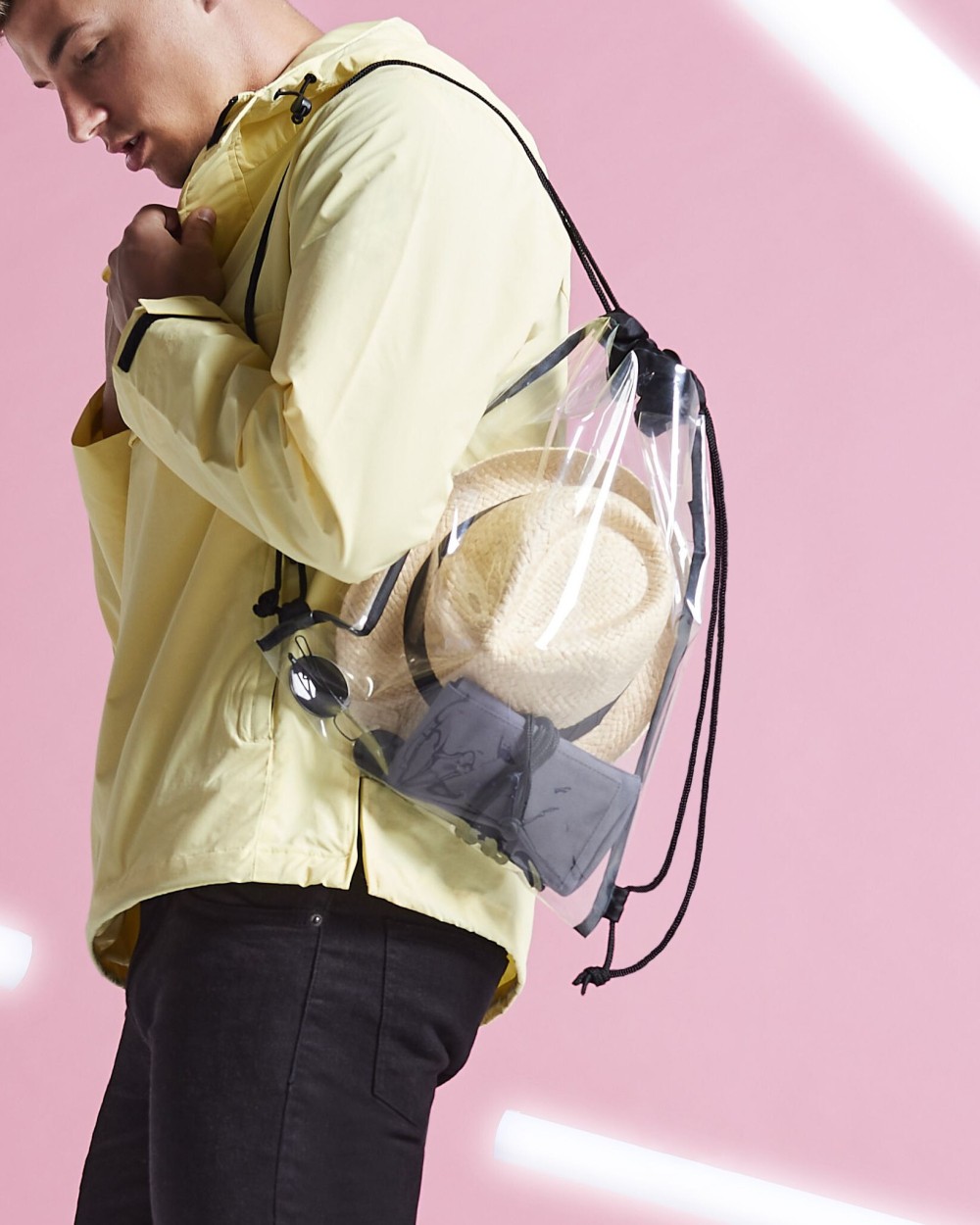 BAG BASE CLEAR GYMSAC Taschen personalisierbar