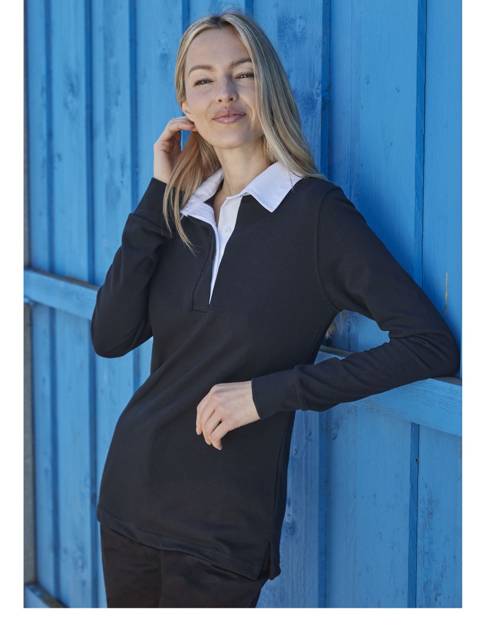 Polo's FRONT ROW LADIES CLASSIC RUGBY SHIRT voor bedrukking &amp; borduring