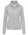 PROMODORO Women’s Jacket Stand-Up Collar Sweatshirts personalisierbar