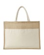 4DO Mumbay Jute Tragetasche 18L Tote Bags personalisierbar