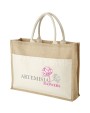 4DO Mumbay Jute Tragetasche 18L Tote Bags personalisierbar