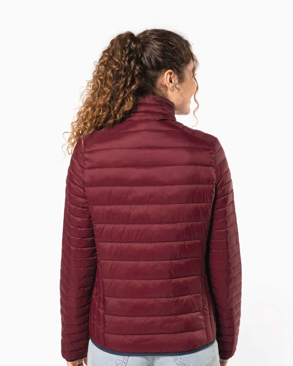 KARIBAN Leichte Steppjacke für Damen Jacken personalisierbar
