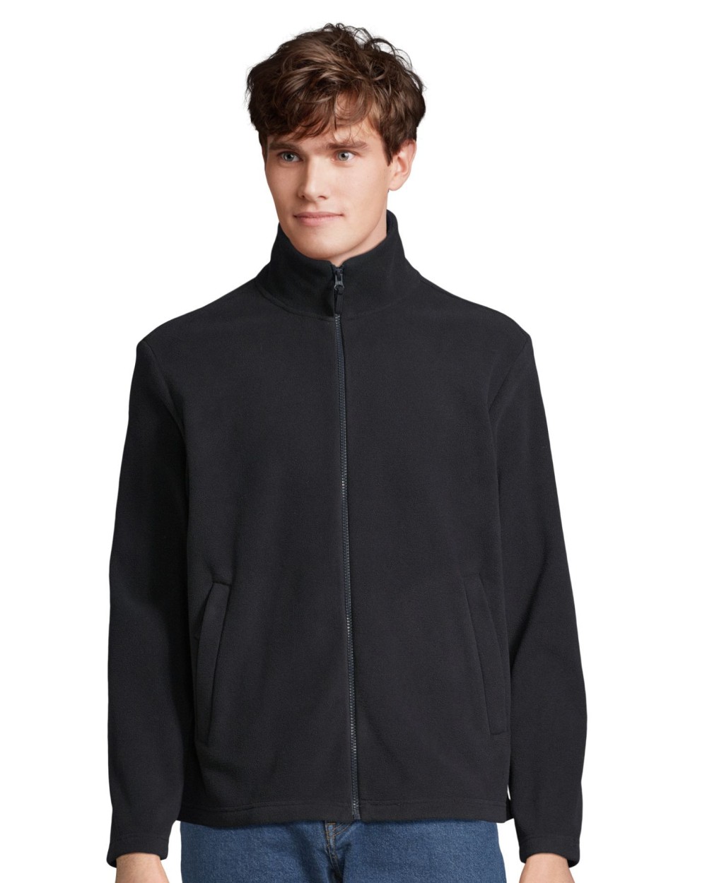 Laines polaires personnalisable SOL'S Unisex Microfleece Full-Zip Jacket Nitro