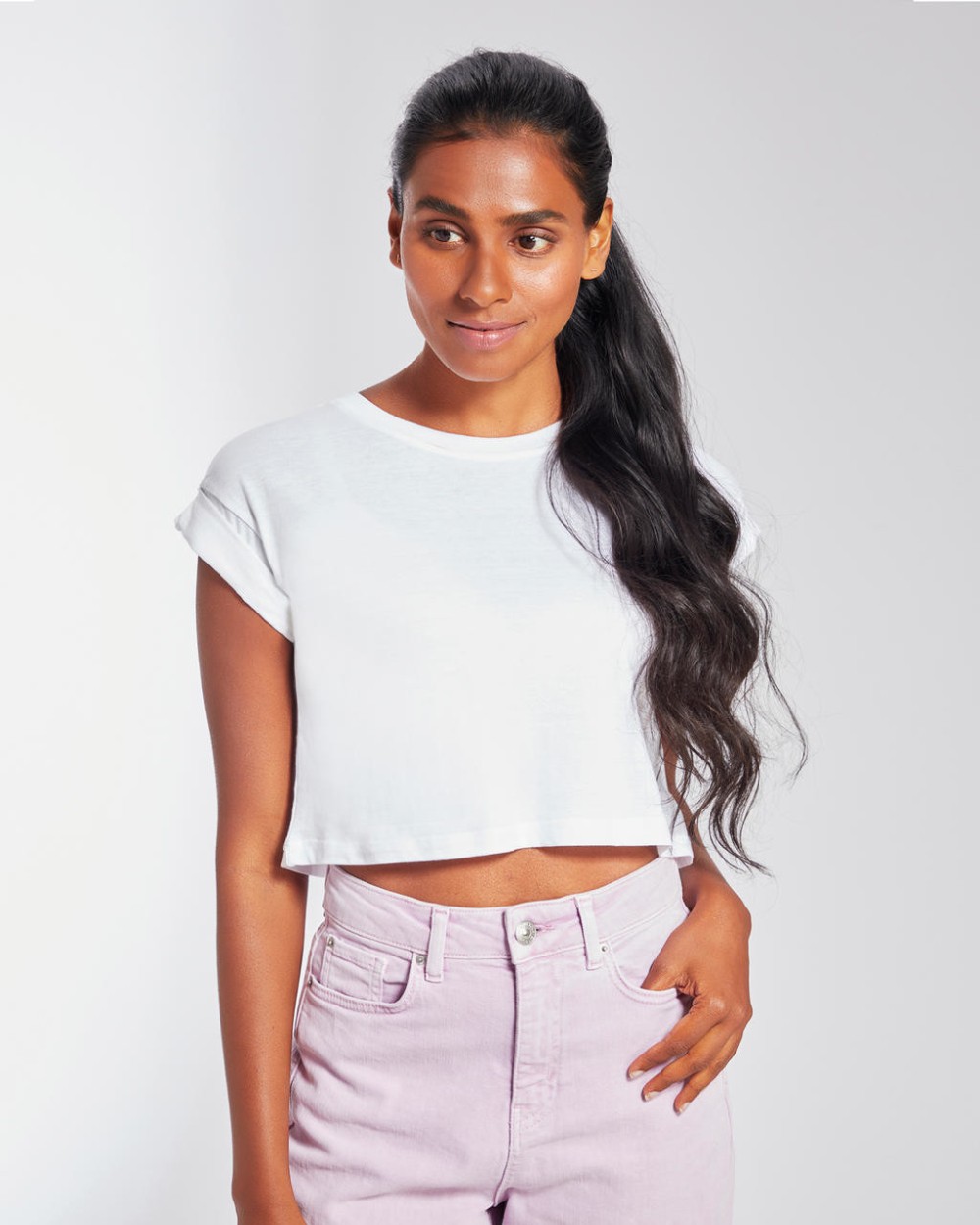 T-shirts MANTIS WOMEN'S CROP TOP T voor bedrukking &amp; borduring