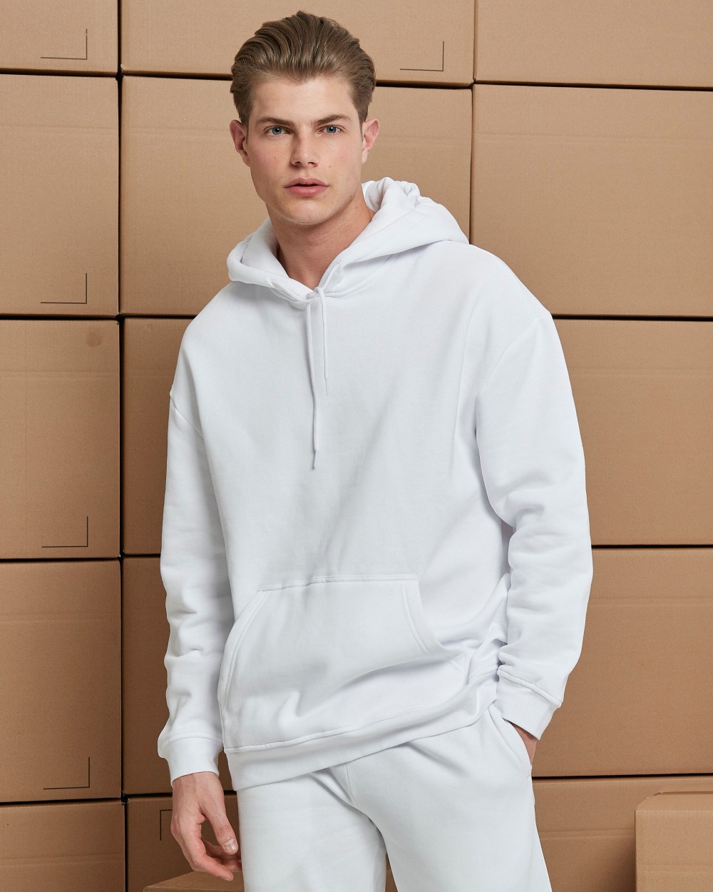 Sweat-shirts personnalisable BUILD YOUR BRAND BASIC OVERSIZE HOODY