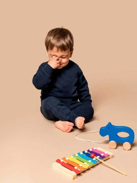 Sweat-shirts à personnaliser KARIBAN Sweat-shirt écoresponsable bébé 