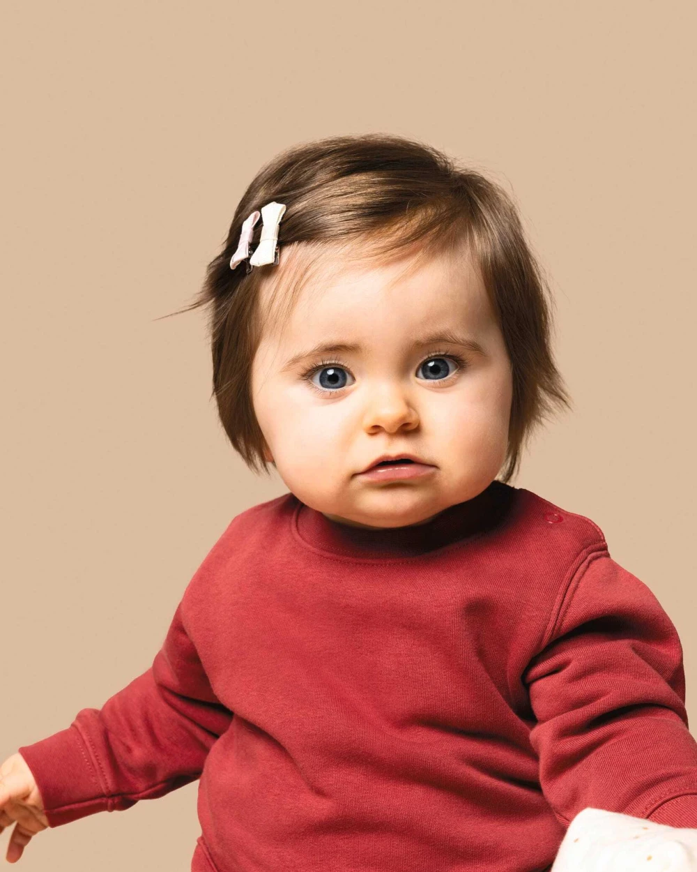 Sweat-shirts personnalisable KARIBAN Sweat-shirt écoresponsable bébé