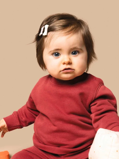 Sweat-shirts à personnaliser KARIBAN Sweat-shirt écoresponsable bébé 