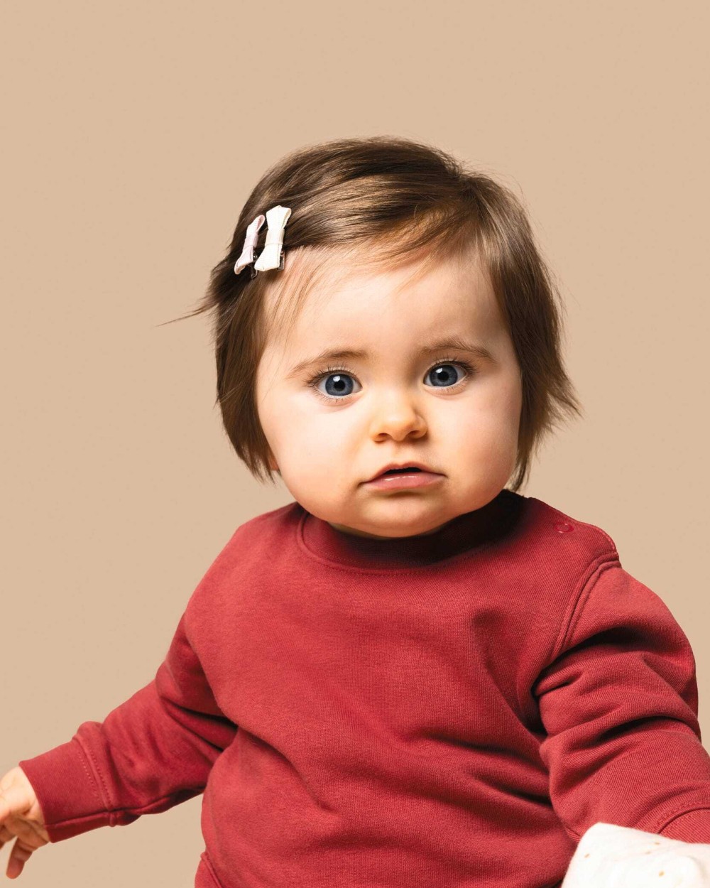 Sweat-shirts personnalisable KARIBAN Sweat-shirt écoresponsable bébé